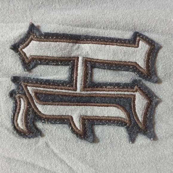 Hollister Men's Cotton Short Sleeve Tech Logo 70's Court side Ringer - Picture 2 of 8